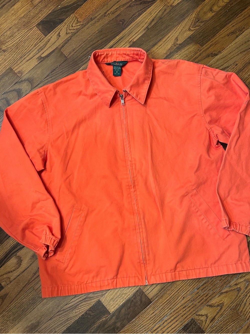 J. Crew Harrington Orange Men’s Jacket. Size M